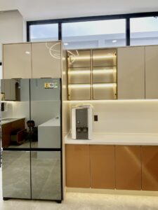 tủ bếp hợp kim, bếp hợp kim, bếp nhôm, cara, bếp cara, tủ cánh kính, cửa nhôm xingfa, xingfa, cửa slim, tủ nhôm cánh kính,tủ bếp hợp kim nhôm 1 tầng