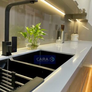 tủ bếp hợp kim, bếp hợp kim, bếp nhôm, cara, bếp cara, tủ cánh kính, cửa nhôm xingfa, xingfa, cửa slim, tủ nhôm cánh kính,tủ bếp hợp kim nhôm 1 tầng